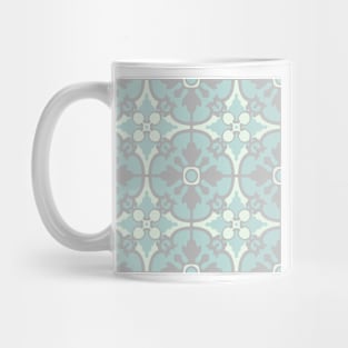 Portuguese tiles pattern. Vintage background. Vector seamless texture Mug